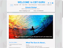 Tablet Screenshot of cbtguru.com